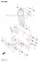 SHOCK ABSORBER LINKAGE (DL1050RJ) for Suzuki V-STROM 1050 2023