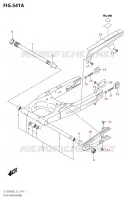SWINGARM (DL1050RJ) for Suzuki V-STROM 1050 2023
