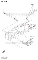 SWINGARM (DL1050RR) for Suzuki V-STROM 1050 2023