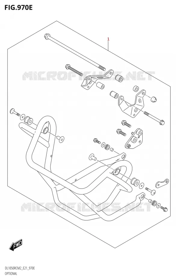 OPTIONS (DL1050RQ) Suzuki MOTO 1050 V-STROM 2022  DL1050RC M2 (E21)