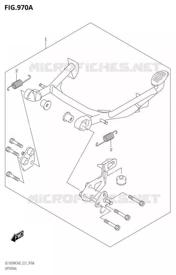 OPTIONS (DL1050RQ) Suzuki MOTO 1050 V-STROM 2022  DL1050RC M2 (E21)