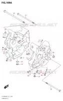 CRANKCASE (2) (DL1050RQ) for Suzuki V-STROM 1050 2022