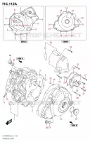 CRANKCASE COVER for Suzuki V-STROM 1050 2022