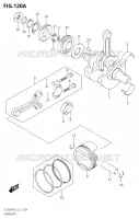 CRANKSHAFT for Suzuki V-STROM 1050 2022
