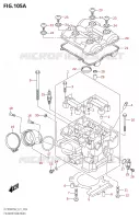 CYLINDER HEAD (REAR) for Suzuki V-STROM 1050 2022