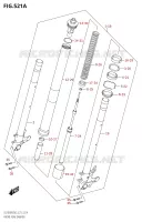 FRONT FORK for Suzuki V-STROM 1050 2022