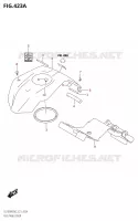 FUEL TANK COVER for Suzuki V-STROM 1050 2022