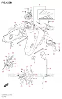 FUEL TANK (DL1050RC) for Suzuki V-STROM 1050 2022