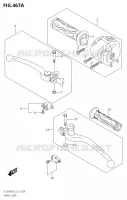 LEVERS   HANDGRIPS (DL1050RC) for Suzuki V-STROM 1050 2022