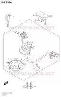 LOCK SET for Suzuki V-STROM 1050 2022