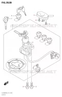 LOCK SET for Suzuki V-STROM 1050 2022