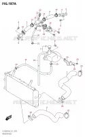 RADIATOR HOSE   EXPANSION TANK for Suzuki V-STROM 1050 2022