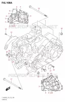 CRANKCASE for Suzuki KINGQUAD 400 2022