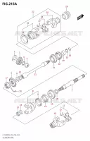 DRIVESHAFT for Suzuki KINGQUAD 400 2022