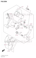 FRONT CALIPER for Suzuki KINGQUAD 400 2022