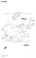 FRONT FENDER (P03) for Suzuki KINGQUAD 400 2022