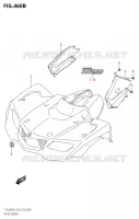 FRONT FENDER (P28) for Suzuki KINGQUAD 400 2022