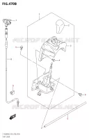 GEAR LEVER for Suzuki KINGQUAD 400 2022