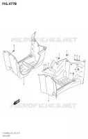 MUDGUARD for Suzuki KINGQUAD 400 2022