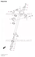 STEERING COLUMN for Suzuki KINGQUAD 400 2022