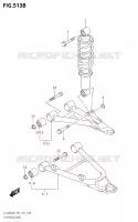SUSPENSION ARM for Suzuki KINGQUAD 400 2022