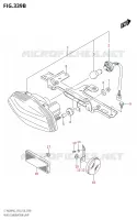 TAIL LIGHT for Suzuki KINGQUAD 400 2022