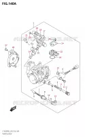 THROTTLE BODY for Suzuki KINGQUAD 400 2022