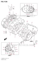 CRANKCASE COVER for Suzuki KINGQUAD 400 2022