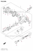 FINAL BEVEL GEAR (REAR) for Suzuki KINGQUAD 400 2022