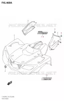 FRONT FENDER (P03) for Suzuki KINGQUAD 400 2022