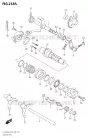 GEAR SHIFTING ASSY for Suzuki KINGQUAD 400 2022