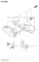 TAIL LIGHT for Suzuki KINGQUAD 400 2022