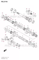 TRANSMISSION (2) for Suzuki KINGQUAD 400 2022