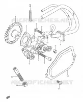 OIL PUMP for Suzuki Autres-modeles 50 2001