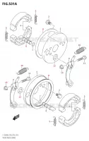FRONT BRAKE for Suzuki QUADSPORT 50 2020