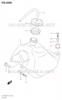 FUEL TANK for Suzuki QUADSPORT 50 2020