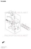 LEFT LEVER   HANDGRIP for Suzuki QUADSPORT 50 2020