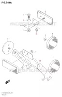 REFLECTOR (LT Z50:M0:P03) for Suzuki QUADSPORT 50 2020