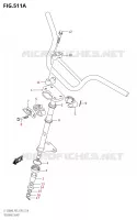 STEERING COLUMN for Suzuki QUADSPORT 50 2020