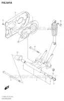SWINGARM for Suzuki QUADSPORT 50 2020