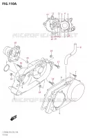 TRANSMISSION CASING ASSY for Suzuki QUADSPORT 50 2020