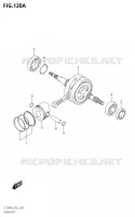 CRANKSHAFT for Suzuki QUADSPORT 90 2023