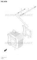 CYLINDER for Suzuki QUADSPORT 90 2023