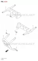 FOOTREST for Suzuki QUADSPORT 90 2023