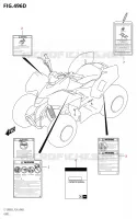 LABEL for Suzuki QUADSPORT 90 2023