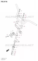 STEERING COLUMN for Suzuki QUADSPORT 90 2023