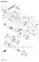 TRANSMISSION (2) for Suzuki QUADSPORT 90 2023