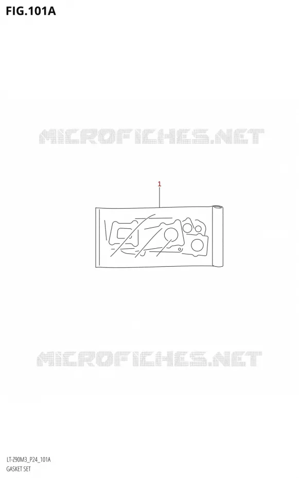 GASKET SET Suzuki QUAD 90 QUADSPORT 2023  LT-Z90 M3 (P03,P28)