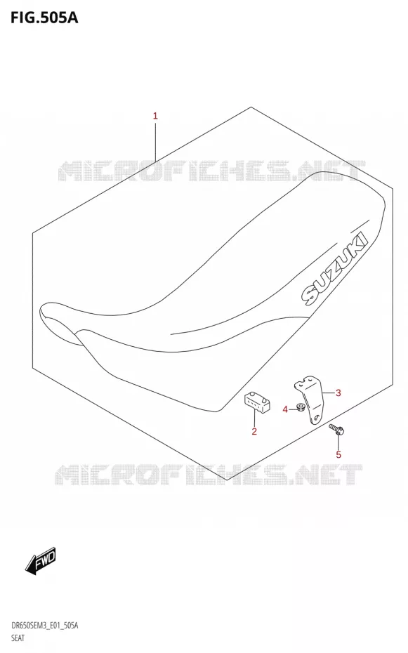SEAT Suzuki MOTO 650 DR 2023  DR650SE M3 (E01)
