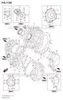 CRANKCASE COVER for Suzuki GSX-S 950 2023